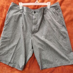 Magellan Outdoor Shorts For Men Size 44 Gray Color Water Repellent Fish Gear
